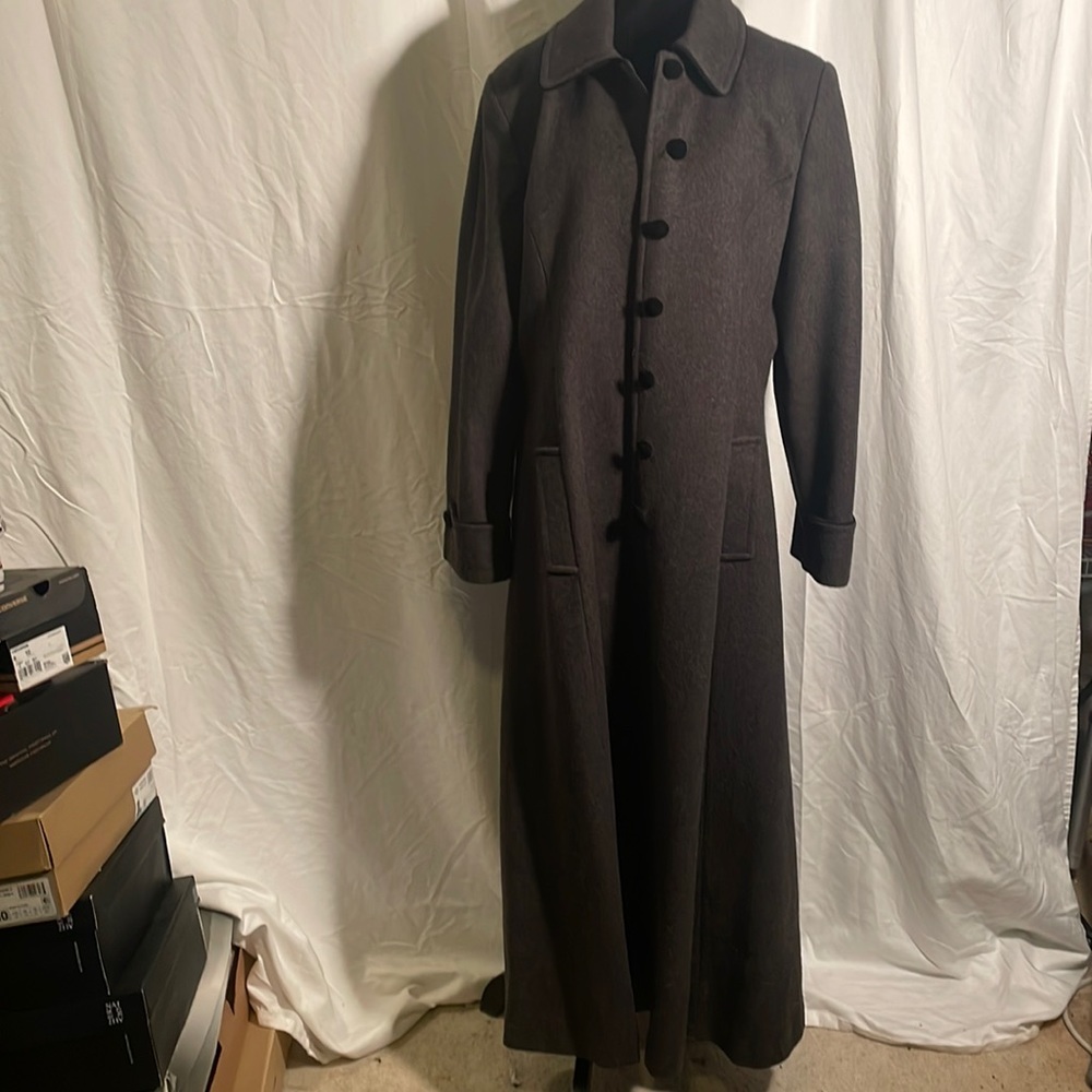 Mario de pinto wool blend coat